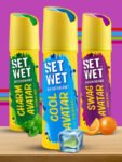 SET WET Cool, Charm and Swag Avatar Deodorant Spray – For Men(450 ml, Pack of 3)