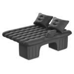 GoMechanic Car Inflatable Bed with Pump & 2 Air Pillow|Quick Inflatable Back Seat Bed|Car Inflatable Mattress|Car Bed Mattress|Car Bed for Kids,Travel,Trip,Camping,Picnic,Pool & Beach|Universal Fit