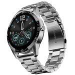 Fire-Boltt Talk Bluetooth Calling Smartwatch, 1.39″ TFT Display with Dual Button, Hands On Voice Assistance, 120 Sports Modes, in Built Mic & Speaker (Talk, Silver Steel)