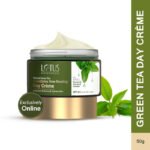 Lotus Botanicals Natural Green Tea HydraDetox Glow Boosting Day Cream SPF 20 with Niacinamide(50 g)