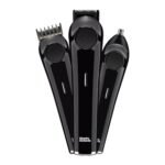 Morphy Richards Kingsman Elite 3-in-1 Multipurpose Trimmer for Men | Grooming Kit: Shaver, Nose & Ear Trimmer | USB Rechargeable | Stainless Steel Blades | Quick Charge | 2-Yr Warranty | Gift for Him