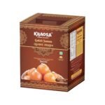 Khaosa Gulab Jamun | 1Kg | Gourmet, Soft Gulab Jamun | 16 Pieces in 1 Tin | Traditional Mithai | Irresistible Flavoured Gulab Jamun | Exotic Gift-worthy Gulab Jamun Treat | Easy-To-Carry