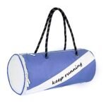 Storite Nylon 45 Cm Small Travel Duffle Gym Bag for Men & Women Sports Shoulder Bag with Shoes & Wet Pocket Compartment – (Purple,45 x 19 x 19cm)
