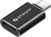 STRIFF USB 3.0 to Type C OTG Adaptor, 10Gbps High Speed Data Transfer, Thunderbolt to USB Adapter, Compatible for All Type C Devices, Smartphone, Laptops, Tablets, Chargers, MacBook