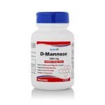 Healthvit D-Mannose 1000 mg, 60 Capsules| for Urinary Tract Cleanse & Bladder Health, Fast-acting Potency, Strong Lasting Protection, Clean Impurities and Clear System
