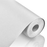 MollisHomes EVA Food Grade Washable Anti Slip Mat/Sheet for Fridge, Shelf Liner for Kitchen Shelves, Table, Kitchen Drawer mat, Wardrobe(Diamond Texture, Transparent) 3Mtr (300cm x 45cm)
