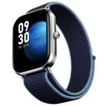 Fire-Boltt Ninja Call Pro Max Nyluxe Smart Watch 2.01 inch Display, Bluetooth Calling, 120+ Sports Modes, Health Suite, Voice Assistance (Cyan)