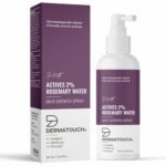 DERMATOUCH Rosemary Water Spray For Hair Growth (50 ml) | Advance 2% Actives Rosemary, Redensyl, Anagain + Procapil Spray Mist for Fall Control, Stimulates Hair Growth, Adds Shine, Strengthens