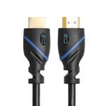 C&E CNE509822 (3 Feet/0.9 Meters) High Speed HDMI Cable Male to Female with Ethernet and Audio Return (Black)