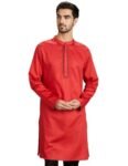 Amazon Brand – Symbol Men’s Cotton Kurta (SYMETHLKUR-6_Maroon_XX-Large)