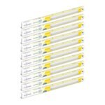 Wipro Garnet 20W LED Batten for Living Room & Bedroom | Bright & Energy Efficient Tubelight for Home | Cool Day Light (6500K) with 2000 Lumen | 2 Feet, Pack of 10