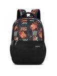 Lavie Sport Basketball 35L Black Backpack | Fits Upto 15 Inch Laptop | Organizer & Bottle Holder |Rain Cover | Gift for Men, Women, Boys, Girls | Laptop Sleeve for School & College