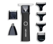 MENHOOD Grooming Trimmer Ultra For Men Multi-Purpose Trimmer For Groin,Body,Ear&Nose,Beard Hair|Rechargeable|Waterproof|Fast Charging|Cordless|180 Min Run-Time|Precise Trimming,Battery Powered
