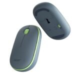 Acer Wireless Bubble Mouse (1600 DPI/2.4 GHz Wireless Frequency/Optical Sensor/USB Dongle) AMR100 | Color: Blue/Green