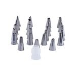 Wonderchef Ambrosia Cake Decorator Nozzle– 24 pc