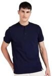Amazon Brand – Symbol Men’s Solid Regular Polo Shirt (AW19MCPO_Peacot Blue L)