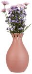 Amazon Brand – Solimo Iron Vase | Rustproof | for Room Décor | Perfect for Gifting (Terracotta Color)