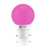Orient Electric Polycarbonate Deco Shine Led Bulb 0.5W (Pink, Pack of 1)
