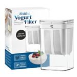 SHITHI Hung Curd Strainer Box | Greek Yogurt & Curd Maker – 1100ml Fine Mesh Strainer with Lid | Whey Separator & Cheese Maker | Yoghurt Filter for Home Kitchen Use
