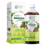 Fytika Kolest Cholesterol Care Juice (1L) | Blend of 11 Ayurvedic Herbs | ArjunaChhal, Shankhpushpi, Sarapgandha, Jatamansi | Authentic Ayurvedic Juice for Daily Use (Pack of 1)