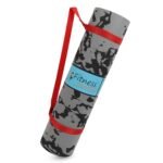 Fitness Mantra® 6mm Marble Design Anti Skid Yoga Mat for Men & Women| Qnty.-1 Pcs.| (Grey, 6mm)