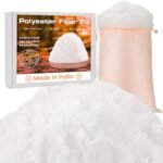 Homerz High Quailty Polyester Fiber | Extra Cushioning | Fiber for Filling Cushions,Pillows,Toys&Quilts (500 gm)