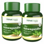 Harc Herbal Canada Ashwagandha Tablets With Goodness of Natural Extracts of Ashwagandha, Helps Boost Immunity and Useful for Natural Body Strength, Stress Buster – (Pack of 100 Veg Tablets x 2)