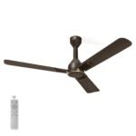 CG Elegance | 1200mm| Decorative BLDC 5-Star Ceiling Fan | Energy Efficient | 2+3 Year Warranty | Superior Air Delivery | Reverse Mode | 100% copper motor| Terra Brown