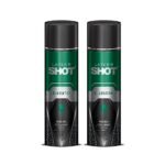 Layer’r Shot Gladiator Aerosol Perfume – 2 x 120ml Each | Long Lasting Premium Fragrance With Smokey Leather Body Spray | Luxurious Exotic Scent For Daily Use | Gift For Men