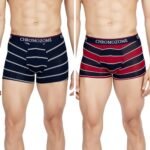 Chromozome Men Trunk CZ 406 (Pack of 2) L Multi 10