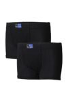 Van Heusen Boys Trunks – 100% Super Combed Cotton – Pack of 2 – Anti Bacterial, Colour Fresh, Moisture Wicking_21051_Pure Black_11-12 Years