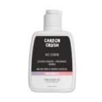 THE LOVE CO Activated Charcoal Face Wash | Carbon Crush Face Cleanser | Deep Cleansing & Detoxifying | For Clear & Pure Skin | For Men & Women | 125ml