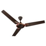 Bajaj Frore Deco Turbo 1200 MM 1 Star Rated Ceiling Fans For Home | BEE Stars Rated Energy Efficient Ceiling Fan | Rust Free Coating For Long Life | High Air Delivery | 2 Years Warranty 【Choko Brown】