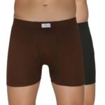 Amul Comfy Pack of 3 Cotton Solid Men Trunk (Assorted)