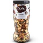 Farmley Panchmeva Dry Fruits Mix, 1 Kg I Fit for Fasting | Healthy Snacks Mixed Nuts Contain Almonds, Cashews, Dates, Black Raisin, Green Raisin