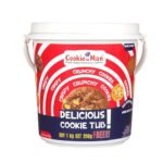 CookieMan Assorted Cookies Tub – 1kg + 200g Extra | Jumbo Family Pack of Premium, Choco Chip, Butter Cashew, Mocha Cookies | Cookie Gift Pack | Biscuits for Friends & Family