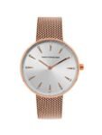 French Connection Analog Silver Dial Women’s Watch-FCL22-D