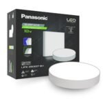 Panasonic 18 Watt LED Rimless Surface Panel Light | Elegant Rimless Design | Surface Mounted LED Down Light for Ceiling (Round, White, Pack of 1)