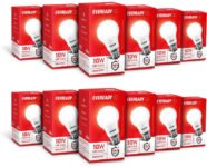 EVEREADY 10 W Basic Standard B22 LED Bulb(White, Pack of 12)