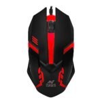 Ant Esports GM45 Gaming Mouse, USB Optical Computer Mice with Rainbow Backlit, 4 Adjustable DPI Up to 3600, Ergonomic Gamer Laptop PC Mouse for Windows 7/8/10/XP Vista Linux -Black
