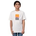 Red Tape Unisex’s Graphic Print Regular Fit T-Shirt (UHT0025_Off White
