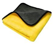 HSR Car Accessices Cleaning 800 Gsm Microfiber Towel For Car Cleaning And Detailing – Dual Sided, Extra Thick Plush Microfiber Cloth – 40Cm X 40Cm (Pack Of 1), Multicolor