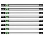 Sturlite Ray 22 Watt LED Batten| 6500K Cool White Color Temperature Tube light| Sleek Elegant Design With CRI Tech| 25000 Hrs Rated Life| 2200 Lumens – Pack of 8