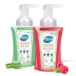 MicroDefence Foaming Handwash Combo|Natural Tulsi,Neem,Aloe Vera,Vitamin E|SLS,Paraben Free Hand Wash Pump Dispenser (2 x 250 ml)