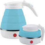ApLiQ Portable Foldable Electric Kettle, For Hot Water/Tea/Coffee/Soup Kettle. Instant Tea & Coffee Maker for Travel, Home, Outdoor, Office desk (850-Watt) (Multi-colour)