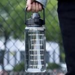 Toysbuddy 2 Litre Water Bottle for Gym, Office, School | Large Capacity BPA-Free Leakproof Sports Bottle with Handle | Hydration Jug for Men & Women