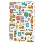 Amazon Brand – Solimo Curious Canvas A5 Size Hardbound Notebook | 80 GSM | 192 Pages (140 X 210 mm)