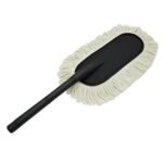 Microfiber Car Duster Brush – Scratch-Free Vehicle Cleaning Tool with Wax-Treated Cotton Strands, Reusable & Eco-Friendly Duster for Cars, Bikes, SUVs & Trucks – Removes Dust Instantly