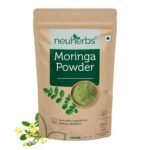 Neuherbs Moringa Powder | Drumstick Leaf Powder/Churna | Rich In Antioxidant & Protein To Support Digestion, Hair & Skin Health – 100g