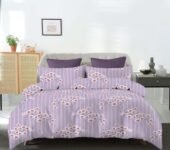 Mink Haven 200 TC 100% Cotton Feel Double Bed Bedsheet Set with 2 Pillow Covers | Soft, Breathable & Wrinkle-Free | King Size Bedsheet | Bed Size: 78x78x10 Inches | Pillow Covers Fit Up to 10 Inches